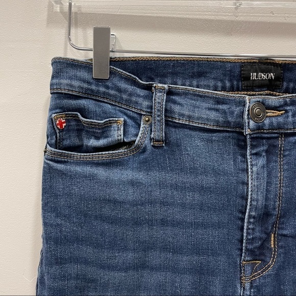 Hudson Denim Natalie Midrise Super Skinny Jeans Size 30 - Picture 6 of 11